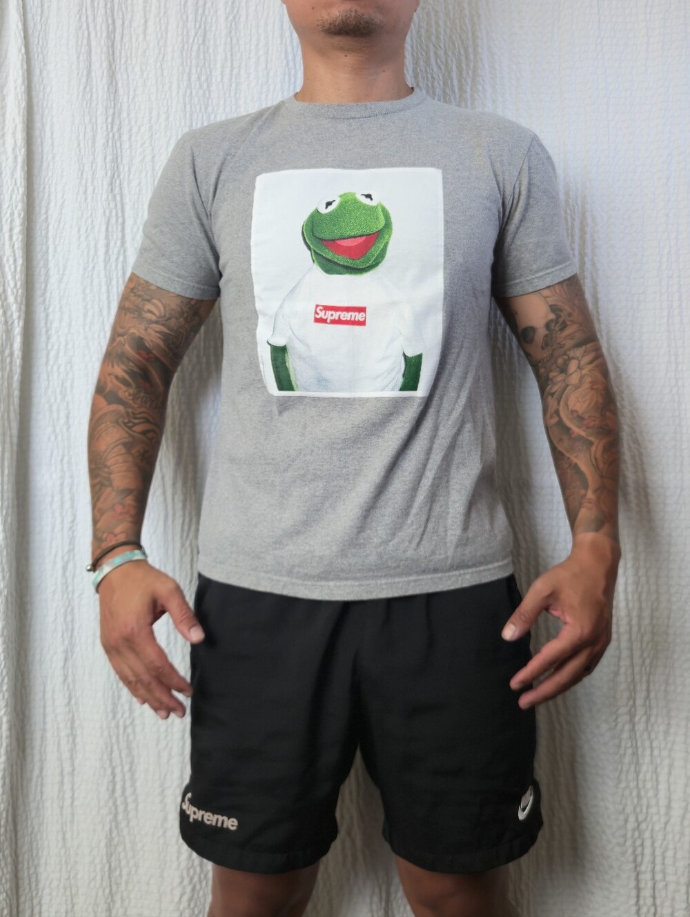 2008 Supreme Kermit the Frog Photo Shirt Medium